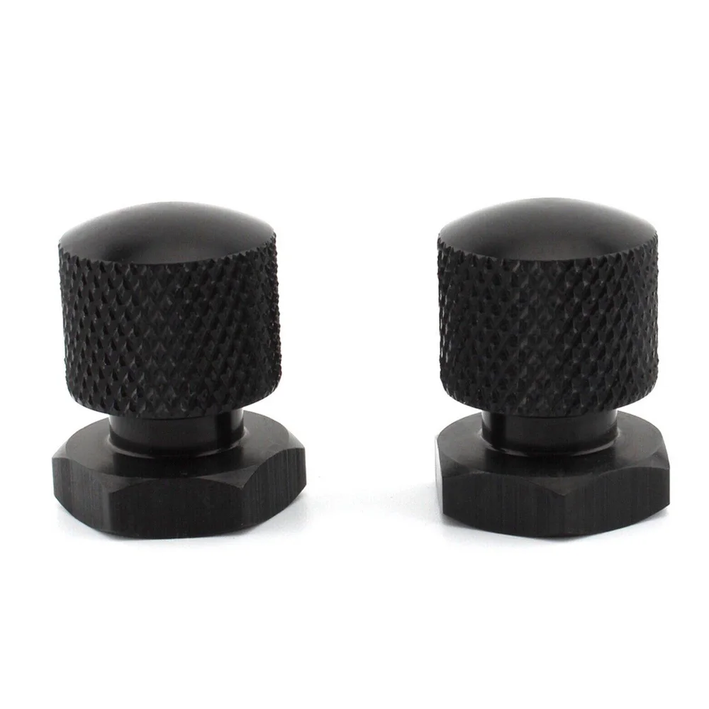 2PCS Rear Seat Screw Trim Cover cap Solo Nut Bolt For Harley Davidson Ultra Street Glide Road King Fat Boy FXDR FLTRXSE FLDE