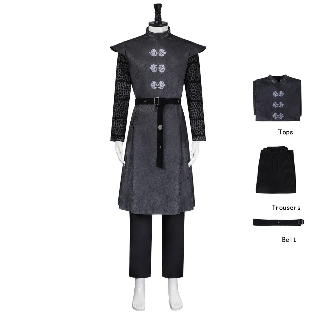 

Men's Cosplay Costume Overcoat Windbreaker Warrior Costume Trench Coat Jacket Belt Suit For Halloween Cosplay Costumes