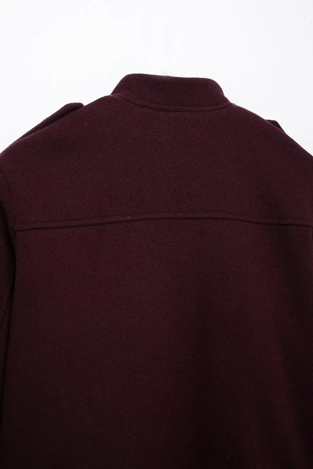 タンガダ-女性の厚手のクロップブレザー、ヴィンテージ長袖コート、女性のアウターウェア、ワインレッド、ファッション、be0322,24