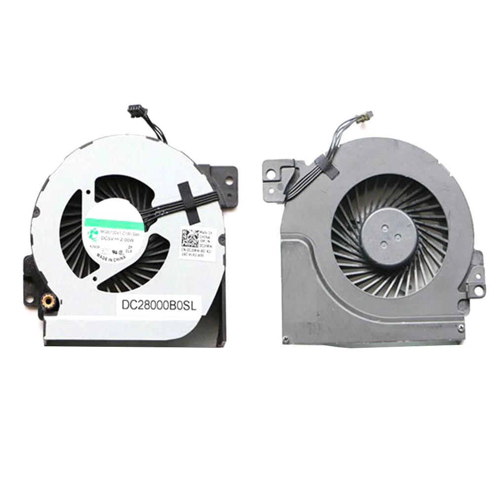 พัดลม GPU สำหรับแล็ปท็อป Dell เพื่อความแม่นยำใน M5700 M6700 MG60120V1-C180-S9A DC28000B0DL KSB0705HC-BK54 0CJ0RW ใหม่ CJ0RW