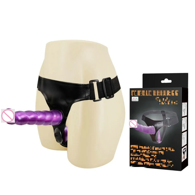 Adult Women's Toy Belt Dildo Aimery Wearable Safety Belt, Realistic Silicone Dildo Detachable Silicone G-spot Stimulator view 2