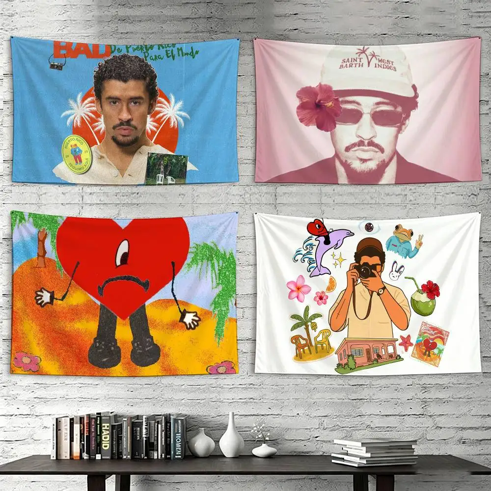 B-Bads B-Bunnys Flags Suitable For Party Club Outdoor Interior Wall Decoration Banner Fans Gift