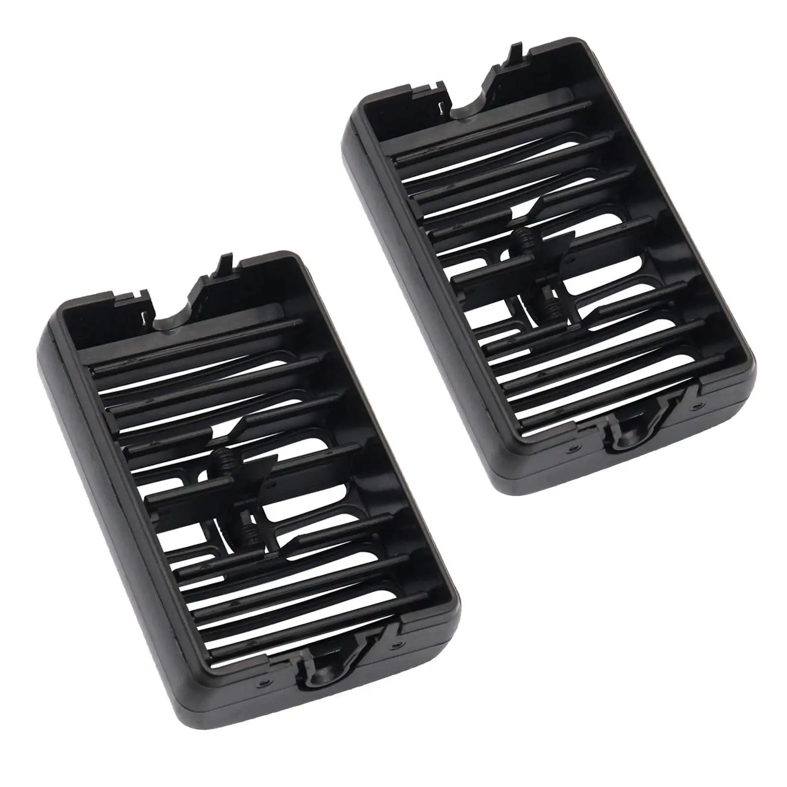 2Pcs A/C Heater Air Vent Outlet Grill Cover For Jeep Wrangler TJ Cherokee Dashboard Left Right 5DP54TAZ 5DP55TAZ