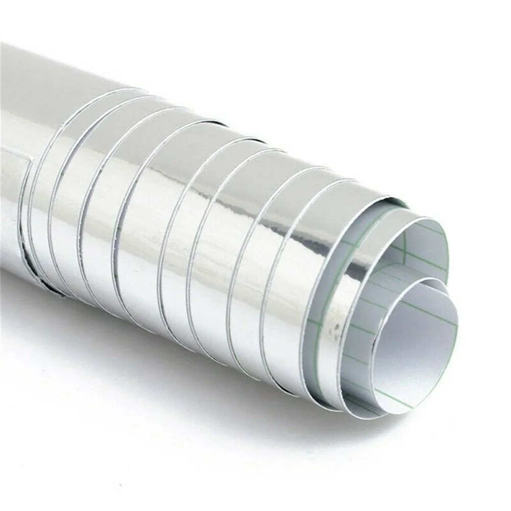 High Quality Brand New Cars Motorcycles Boats Sticker 6x60 Inch 8x60inch (15*150cm) Car Sticker Chrome Roll Self