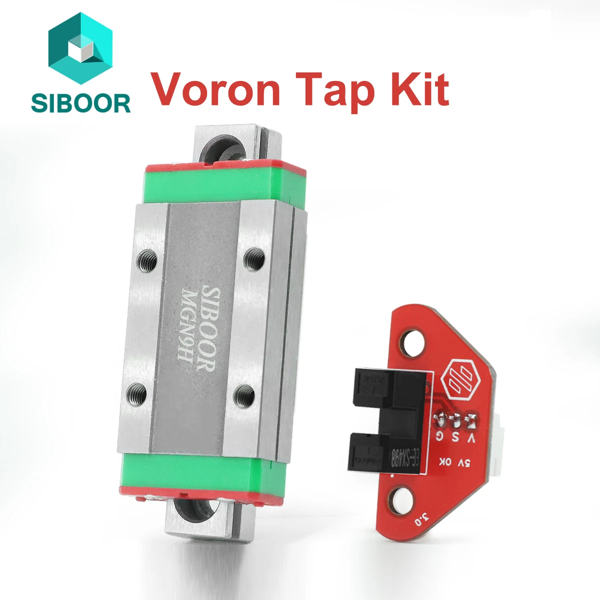 

2.4 VORON Tap Probe Kit V1 PCB 5V High-precision Leveling Sensor for Voron 2.4 Trident MGN9 Rail Carriage 3D Printed Parts