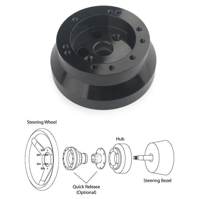 5 And 6 Hole Billet Steering Wheel Hub Base Adapter For Chevrolet Wheel Hub Adapter