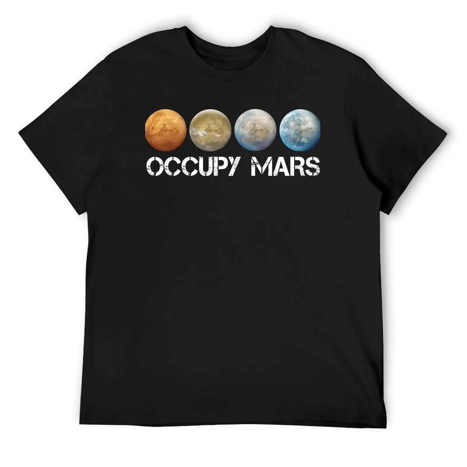 Occupy Mars Terraform Essential for Sale T-shirts Top Quality T-shirt Fresh  Sport  Humor Graphic Fitness Eur Size