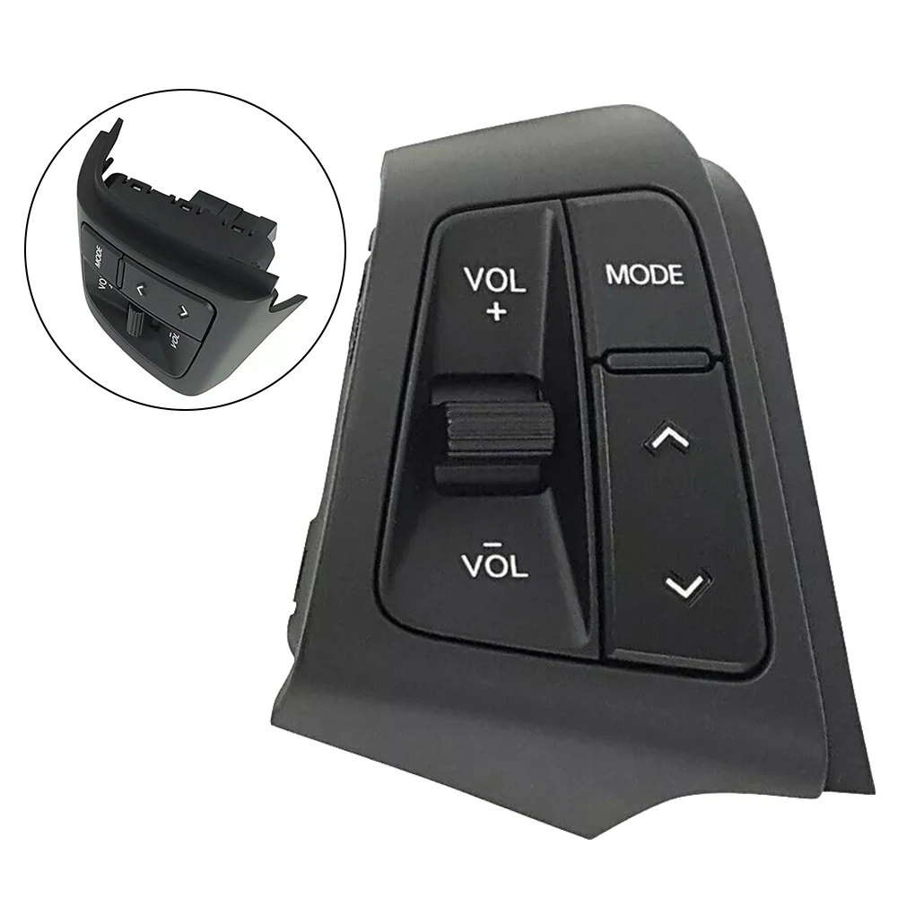 Riparazione auto Manutenzione veicoli Interruttore al volante Colore nero Nero Sostituzione diretta Materiali di alta qualità