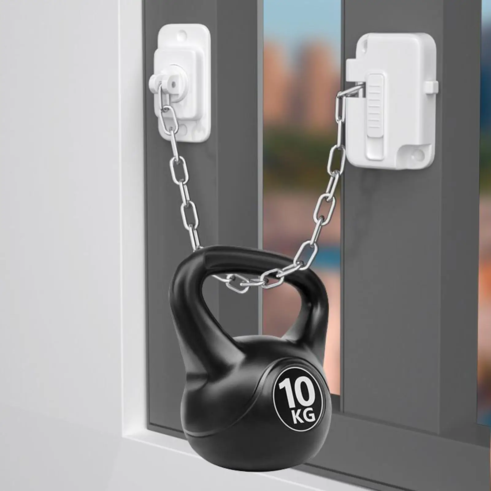 Child Window Locks Child Proof Refrigerator Lock Security Latch For Door Cabinet Refrigerator Balcony Apartment Home