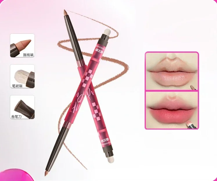 Pinkpunk Lip Liner Langdurige Niet-Verwijdering Natuurlijke Doe Lip Lippenstift Pen