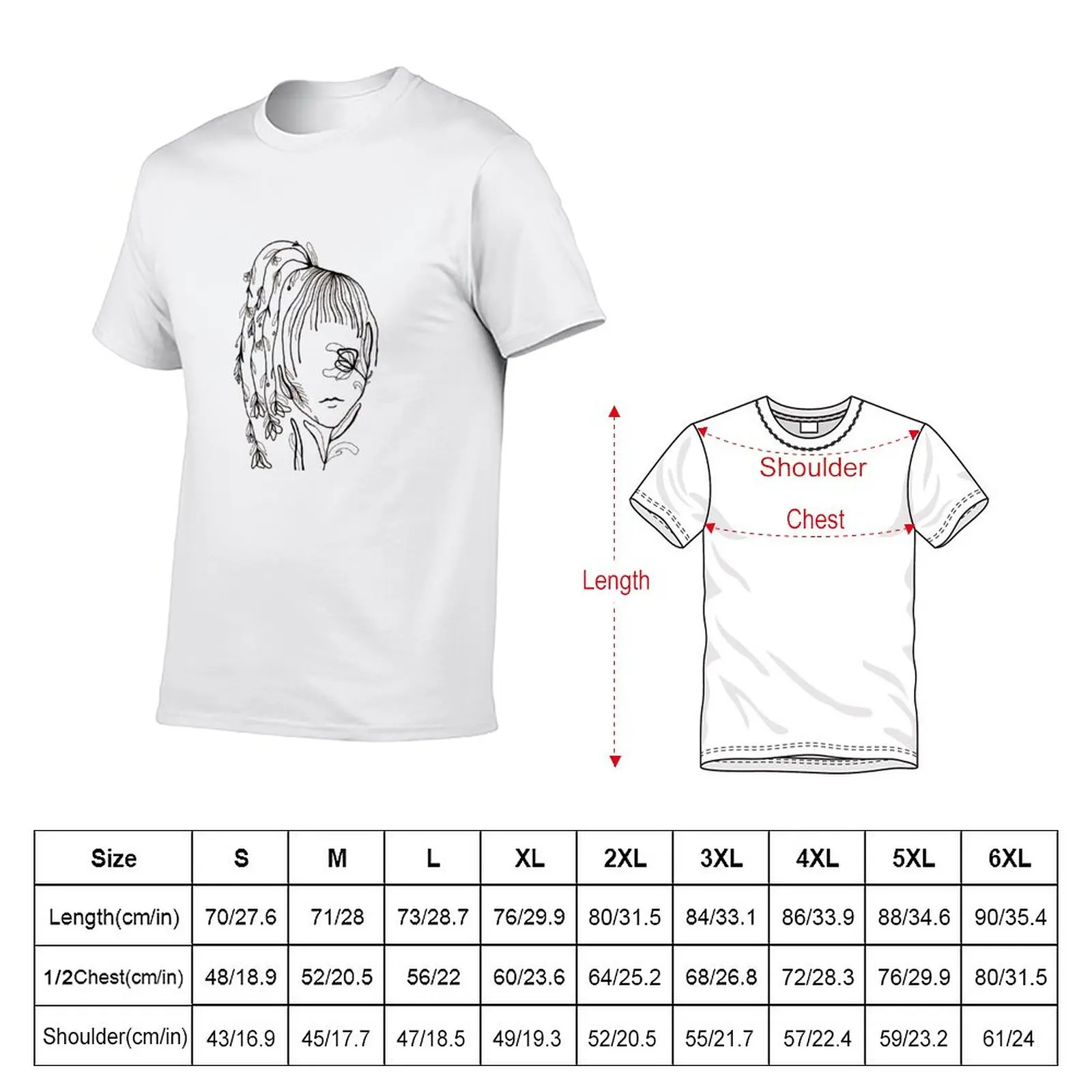 New The flower alive T-Shirt Oversized t-shirt vintage t shirt Short sleeve plain black t shirts men