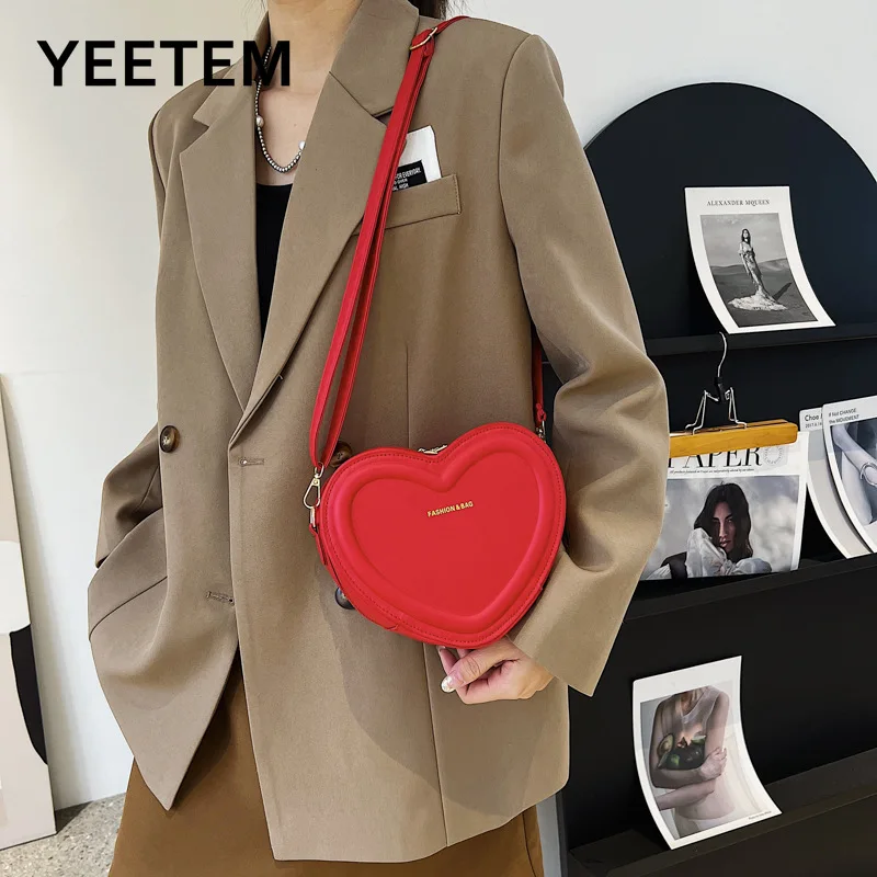 

Summer Popular Sweet Love Bag Fashion Personality Cute Shoulder Crossbody Bag Handbags for Women 2022 Designer Luxury