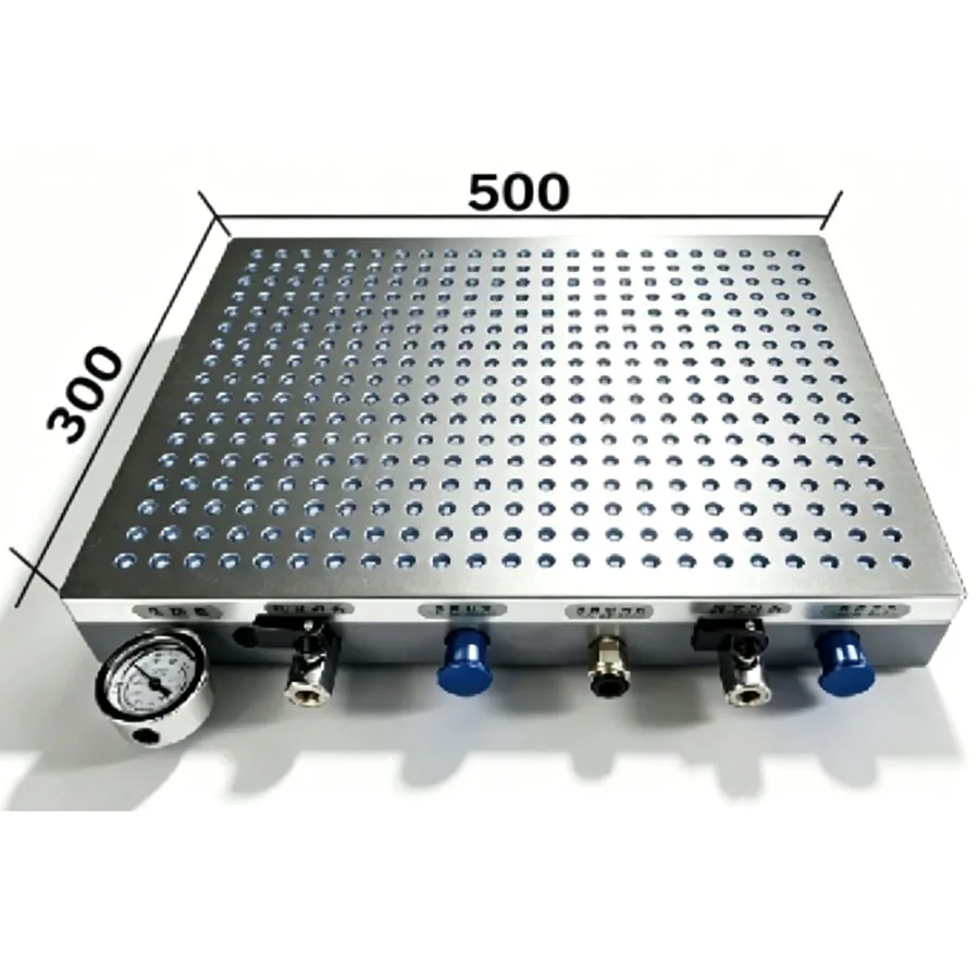 Sealing strip vacuum suction cup industrial CNC porous strong PVC aluminum plate stainless steel milling machine processing