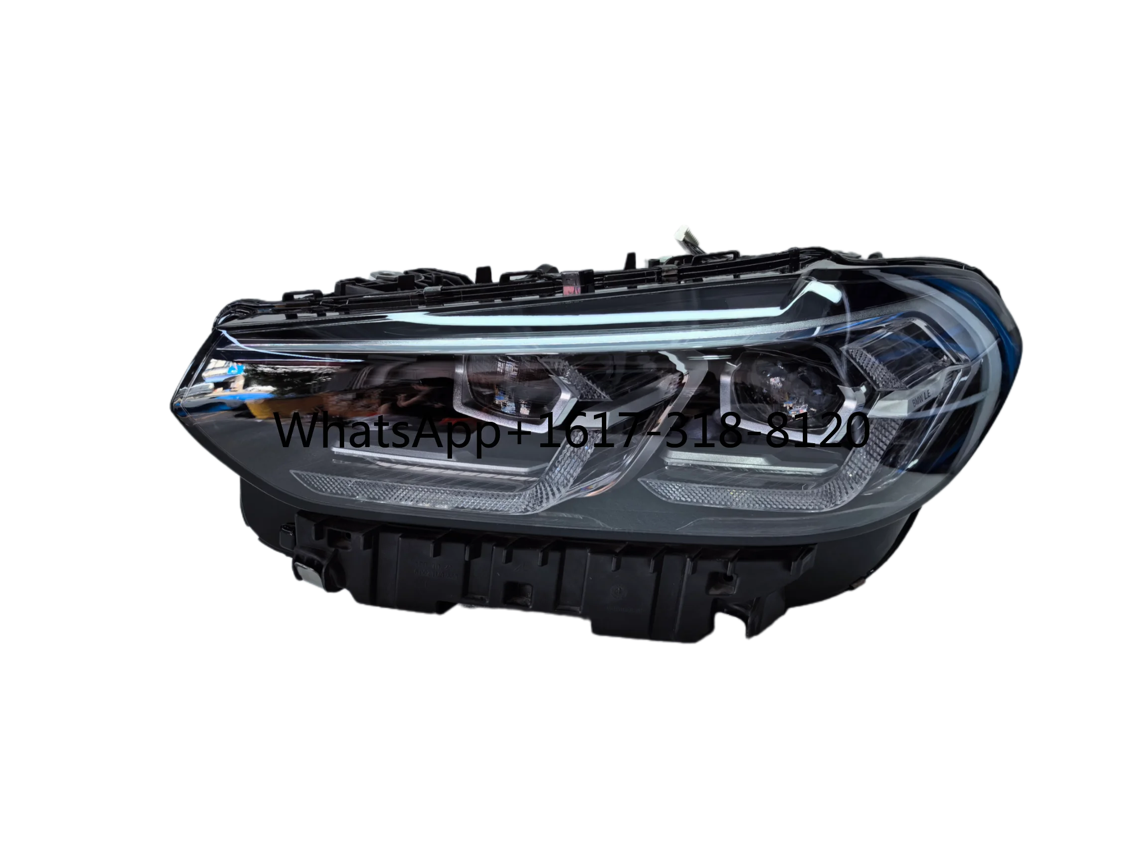 

Подходит для светодиодных фар B M-W X3 X4 G01 G02 2020-2023 гг. с черным фоном