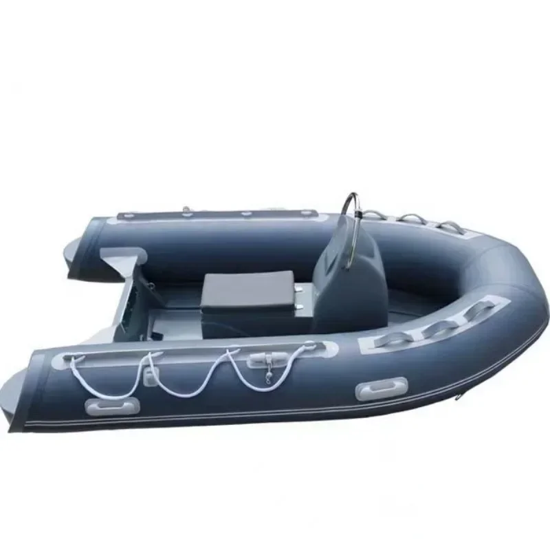 2.7m RIB waterproof thickened anti-collision FRP fishing inflatable boat, manufacturers direct Chinese manufacturing quality