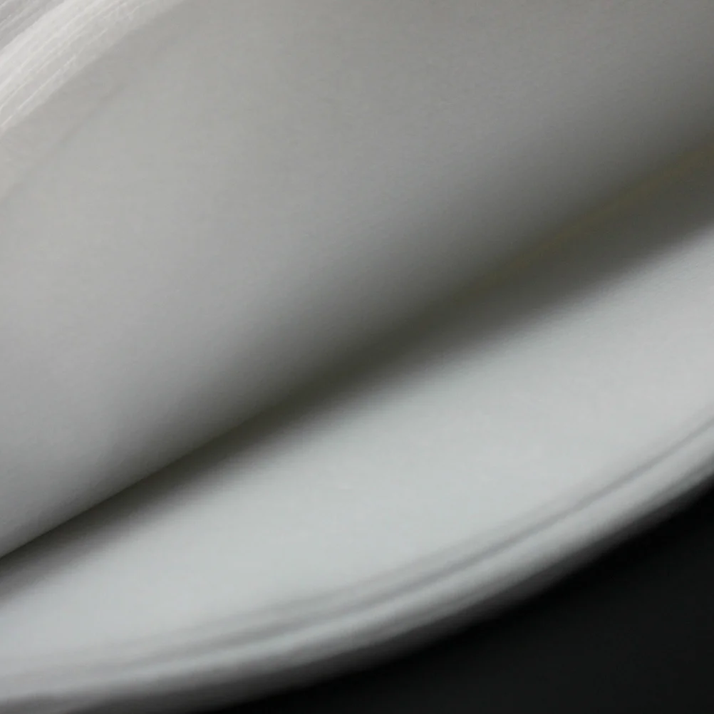 

100Pcs Thick Non-Woven Disposable Face Rest Cradle Covers Cross Hatch Design for Massage Table Spa Clinic Beauty Use