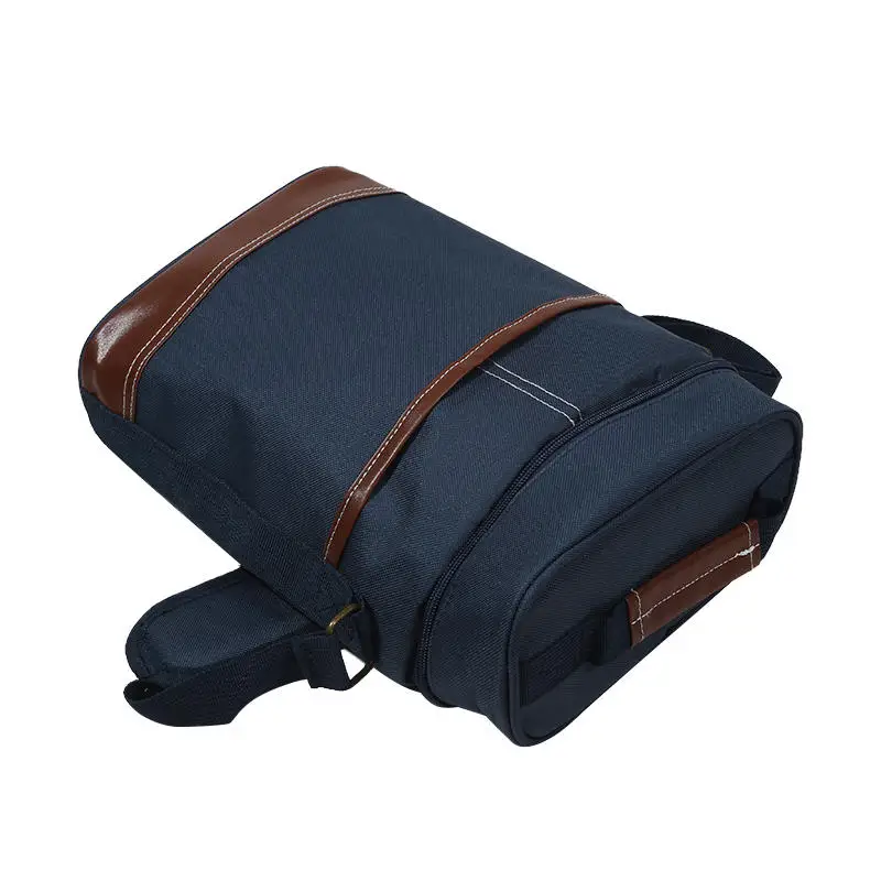 Soft Cooler Wine Bottle Insulated Bag for Wine Thermal 2 Drink Bottle 750ml Beer Outdoor Bag for Travel Carrier Tote Wine Glass