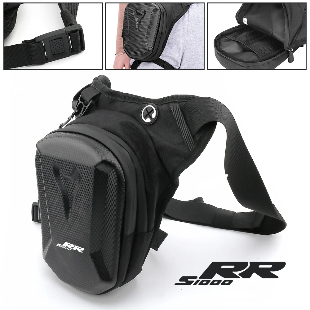 

For BMW S1000 RR S1000RR S 1000 RR 2019-2024 Waterproof Drop Waist Leg Bag Thigh Belt Hip Bum Military Tactical Motorcycle
