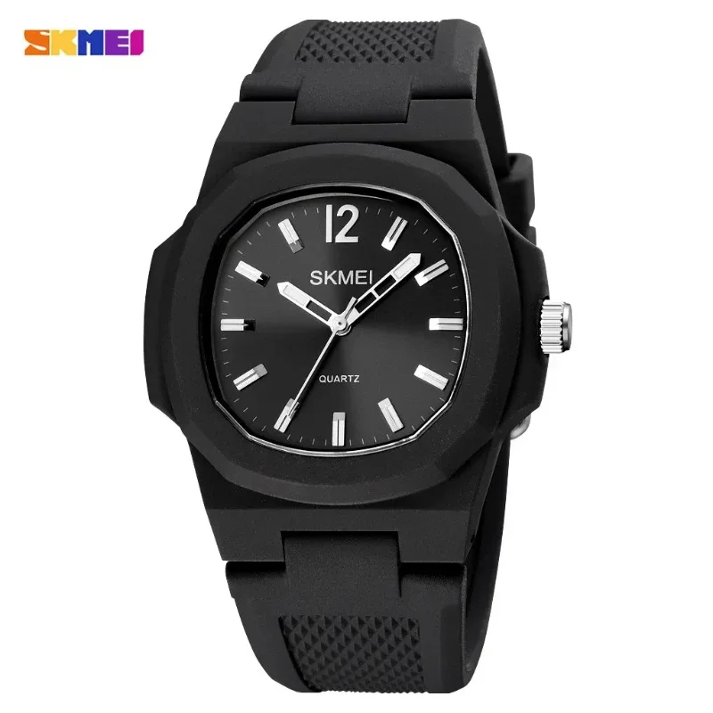 SKMEI Casual Waterproof Men Women Quartz Watch Fashion Sport Mens Wristwatches Date Calendar Girl 1717 Man Clock reloj hombre