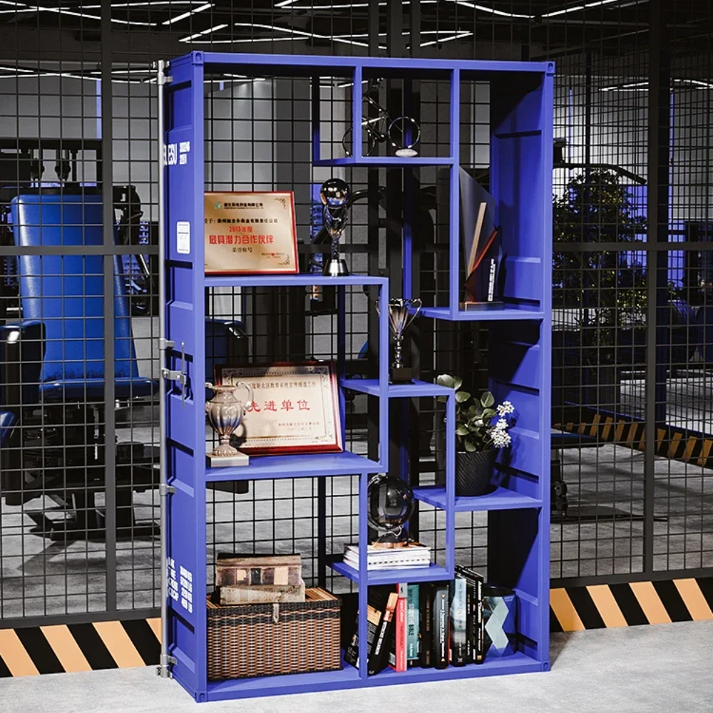 

Industrial Style Display Stand Hand-Made Display Cabinet