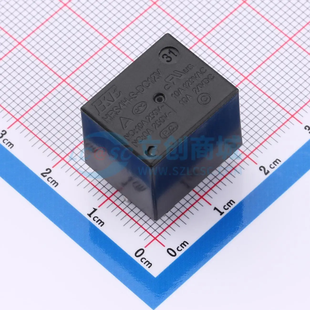 29pcs HRS4H-S-DC12V-C 12V 19x15.5mm SPDT Power Relay PCB Electronic Switch