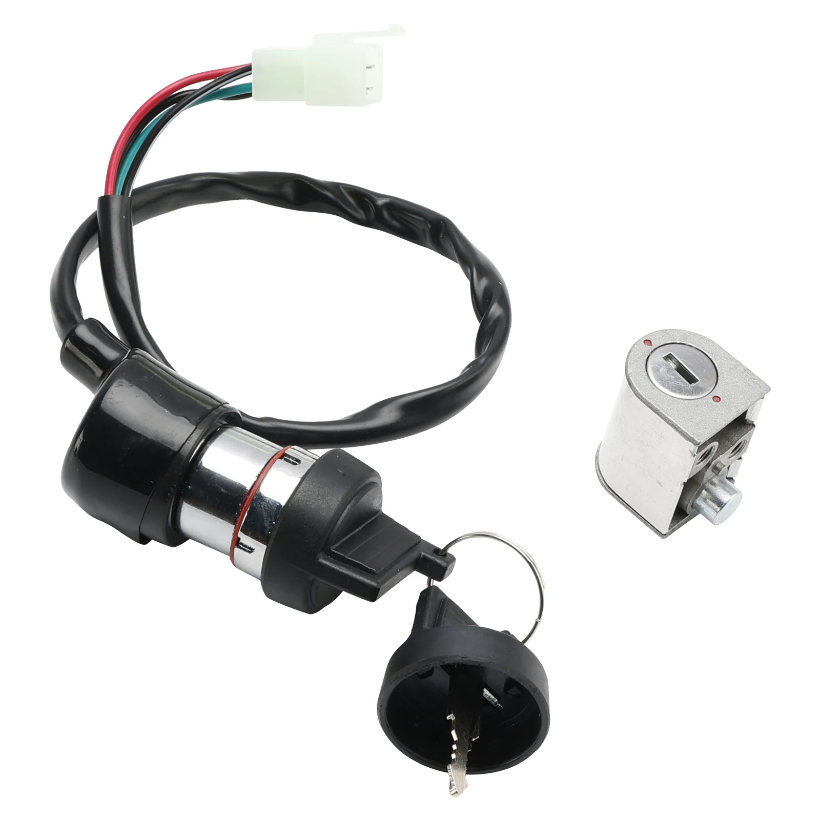 Topteng 4-Pin Ignition Key Switch 9010-010000 For CF-Moto CF188 CF500 CF600 CF625 500cc