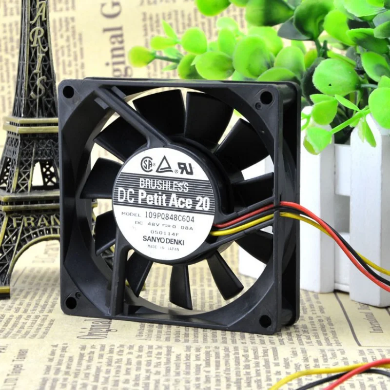 0,08 p0848c604 8cm 48v 0.25a Lüfter