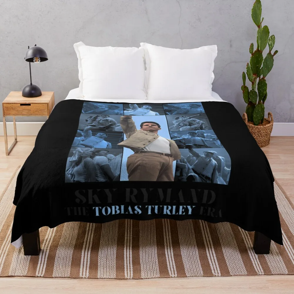 Sky Tobias Turley 'Era' Design Throw Blanket Blankets Sofas Of Decoration Flannel Fabric For Baby Blankets