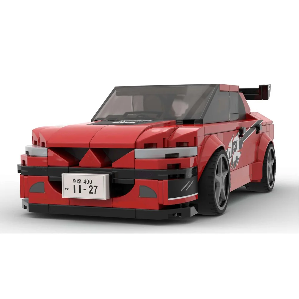 

Tokyo Drift MOC 268PCS Sean's 2006 Lancer Evolution IX racing car custom assembled building blocks educational toys holiday gift
