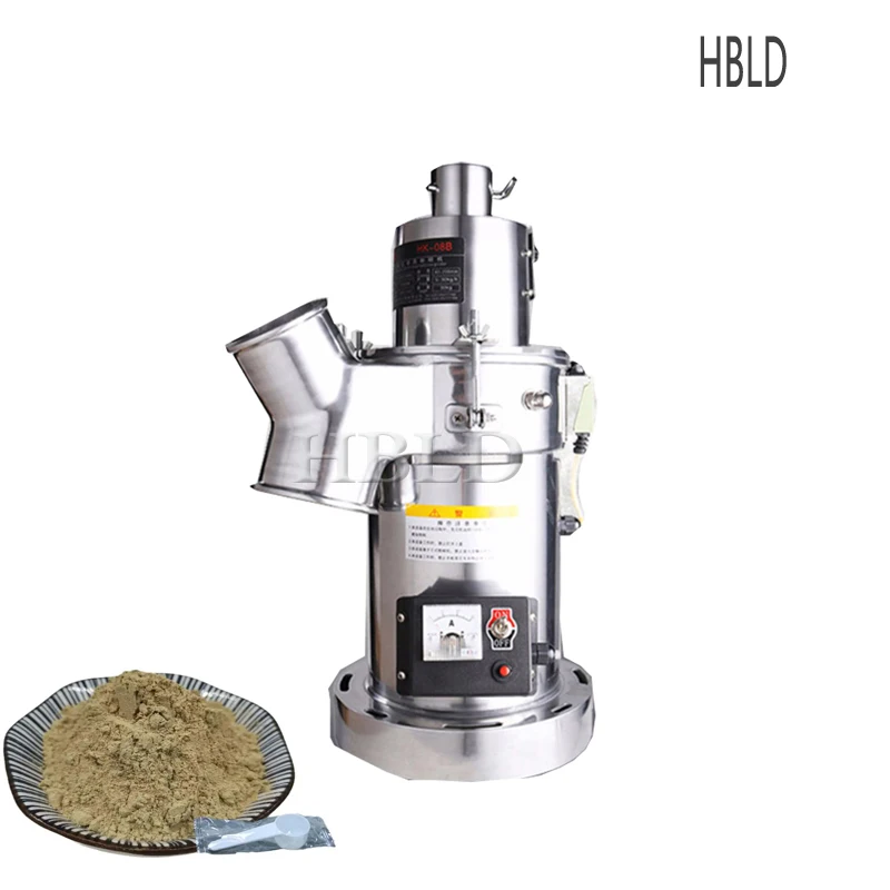 Chinese Herbal Medicine Powder Grinder, Commercial Multifunctional Corn Pearl Grinder