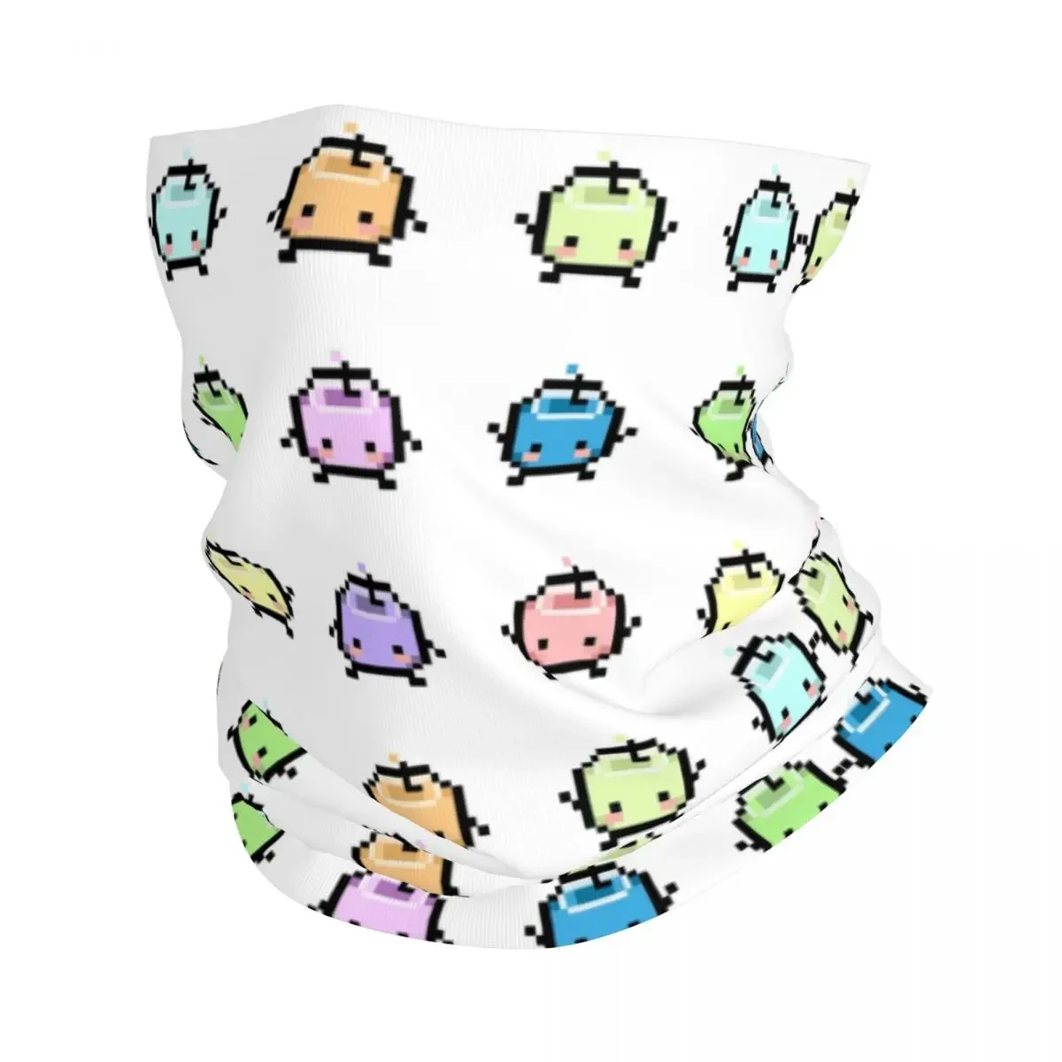 dew Valley Pastel Junimos Bandana Neck Cover Video Game Balaclavas Face Scarf Multifunctional Headwear Riding for Men Women