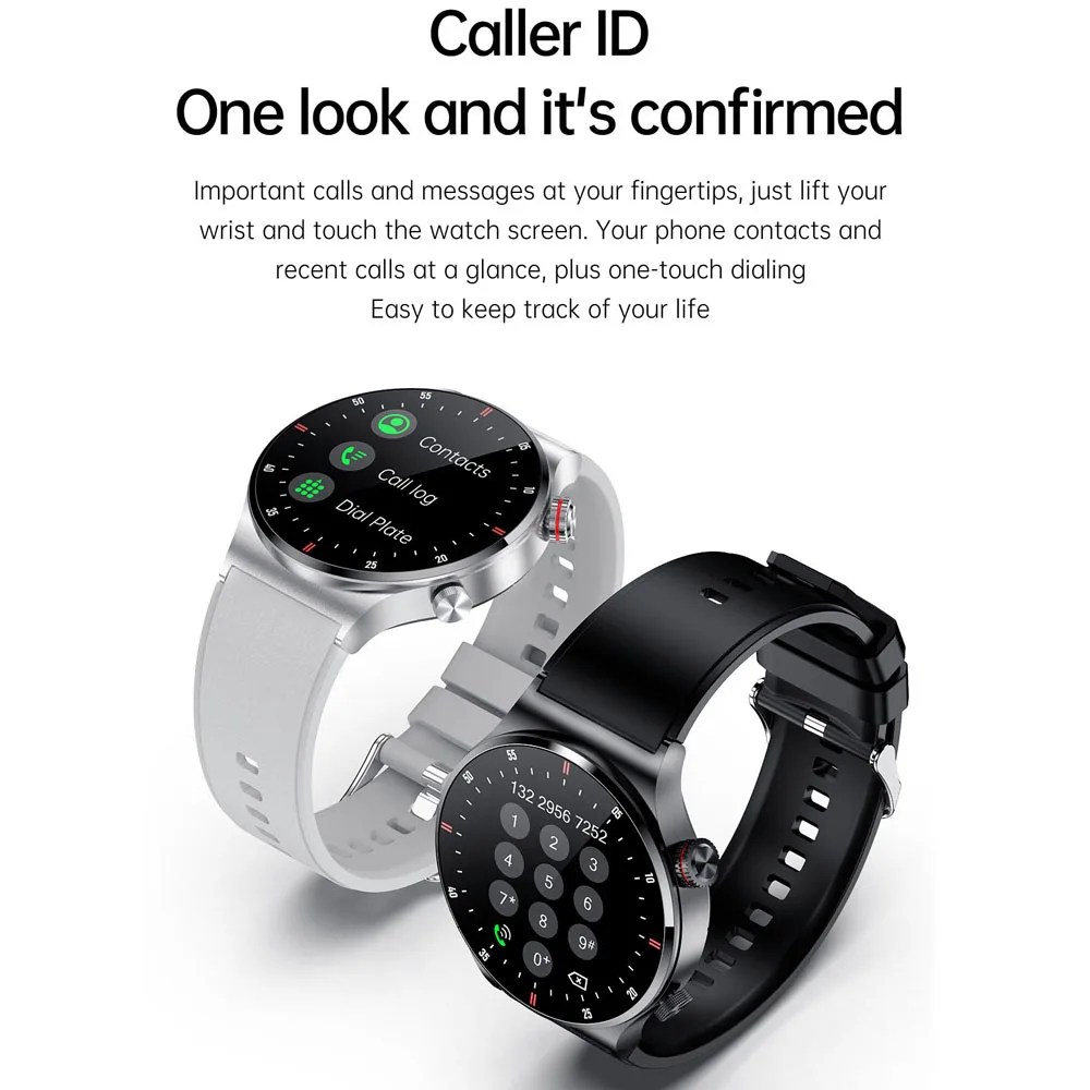 2025 Smartwatch New Men Blue Tooth Call Smart Watch NFC Card Key Heart Rate Sleep Health Testing Sports Fitness Tracker Women