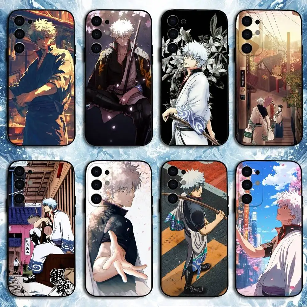 

Gintama Anime Phone Case For Samsung S25,S24,S23,S22,S21,S20,Plus,Fe,Lite,Others Black Cover
