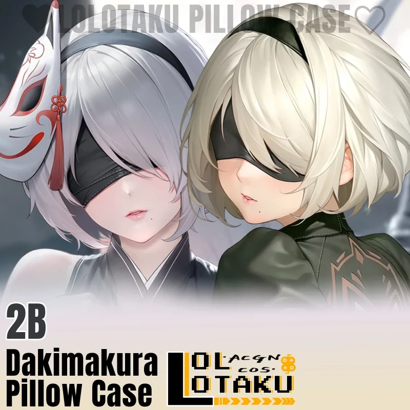 

2B Dakimakura NieR Automata Nikke Game обнимающая наволочка для всего тела сексуальная наволочка домашнее постельное белье Чехлы для подушек Декор отаку подарок