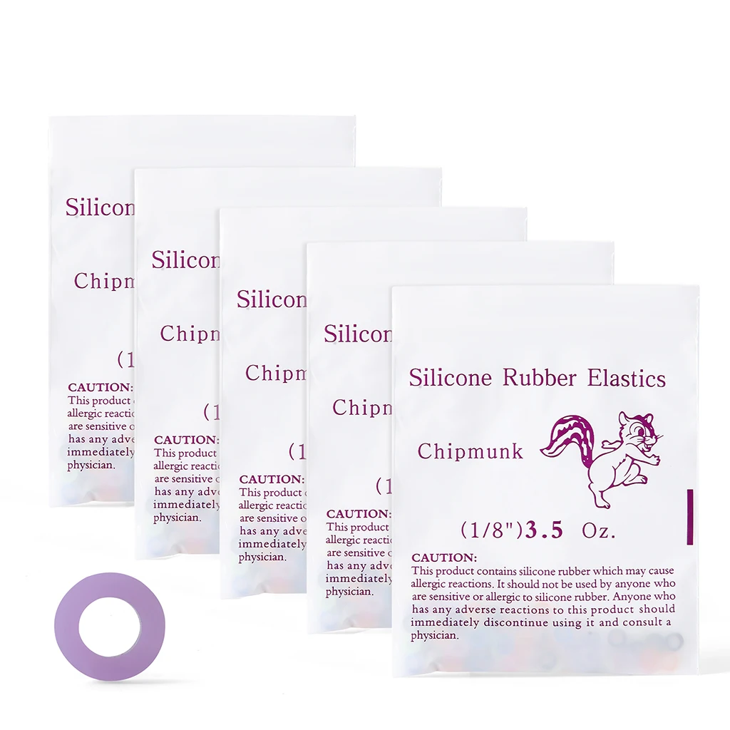 1000 Stück AZDENT Zahnmedizinische Kieferorthopädische Gummibänder 3,5/4,5/6,5 OZ Großpackung Latexfreie Zahnspangen-Zahnmedizinische Werkzeuge – Detail 6
