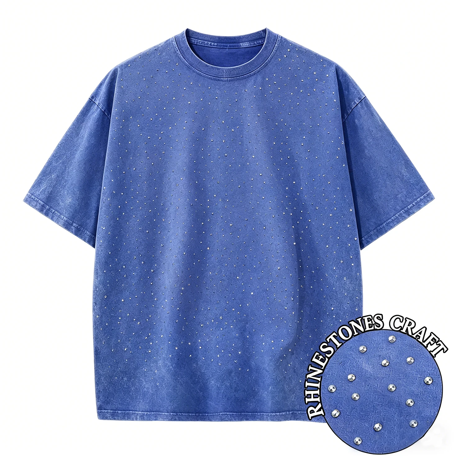 Mannen Vrouwen Gewassen Vintage T-shirts Straat Hip Hop Retro Punk T-shirt Harajuku Casual Katoen Korte Mouw Paar T-shirts tees