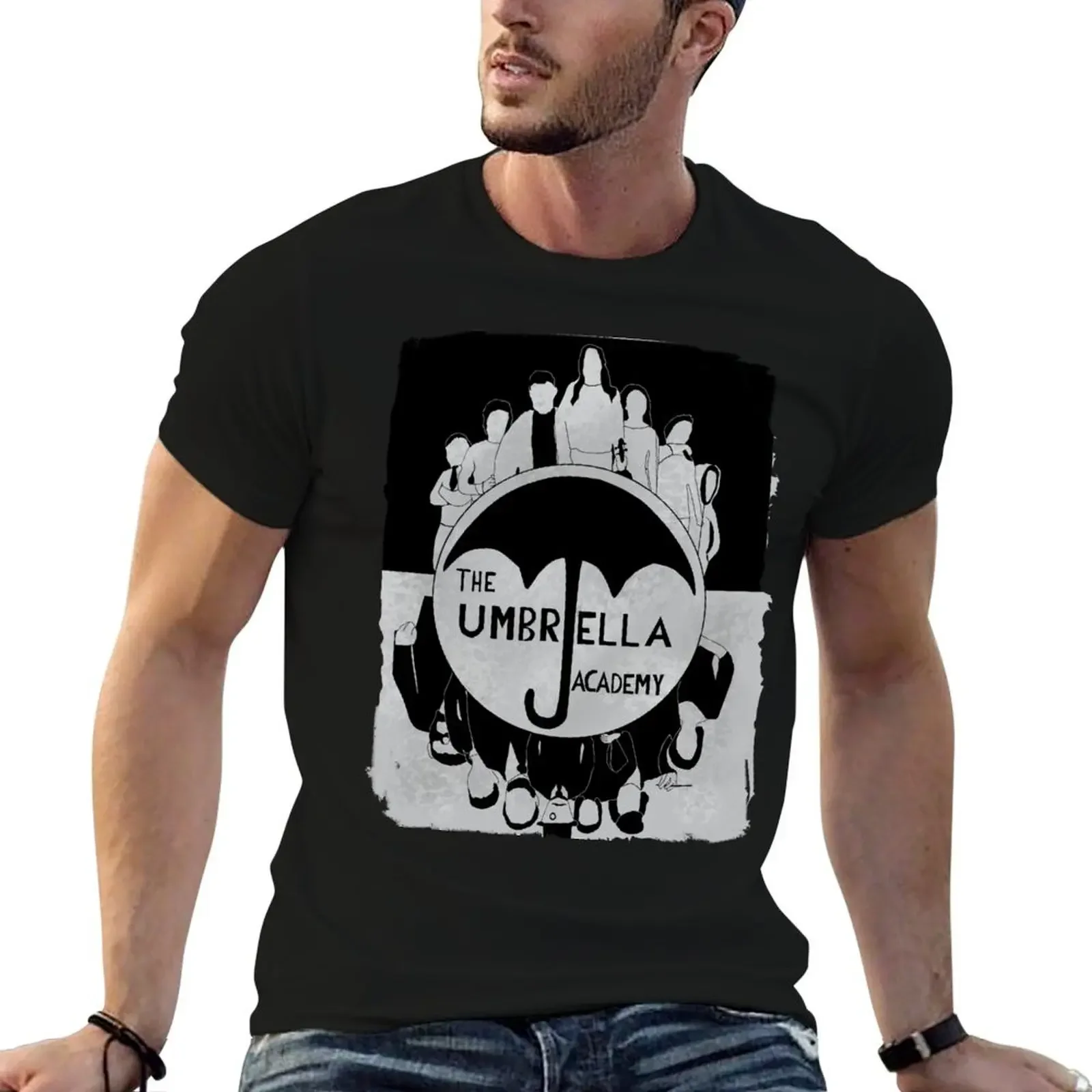 Umbrella Academy Dark T-Shirt summer shirt heavyweights sports fans customs design your own mens t shirts pack