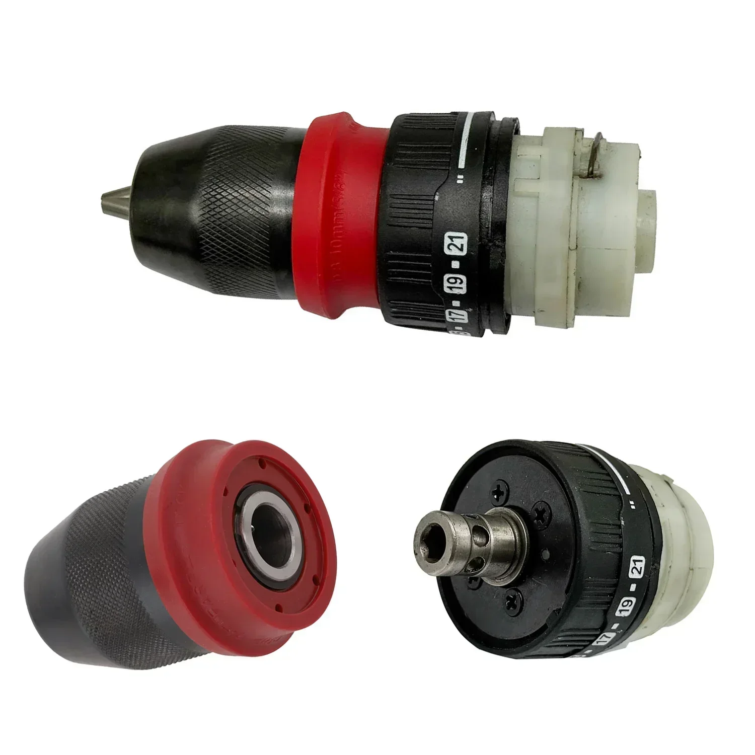 1pc Gearbox/chuck Assembly 0.8-10mm Quick Connect Drill Chuck Head Assembly For Electric Drill Power Tools Accessories