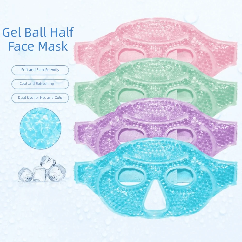 

Gel Beads Compress Ice Gel Eye Face Mask Cold and Hot Heat Skin Care Tool Sleeping Ice Pack Reusable Sleep Mask for Woman SPA