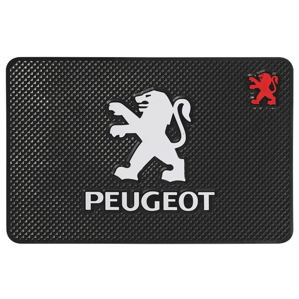 Car Dashboard Anti-Slip Sticky Pad Fit Non-slip Mat Holder Accessory Match for Peugeot 206 207 307 3008 2008 308 408 508 301 208