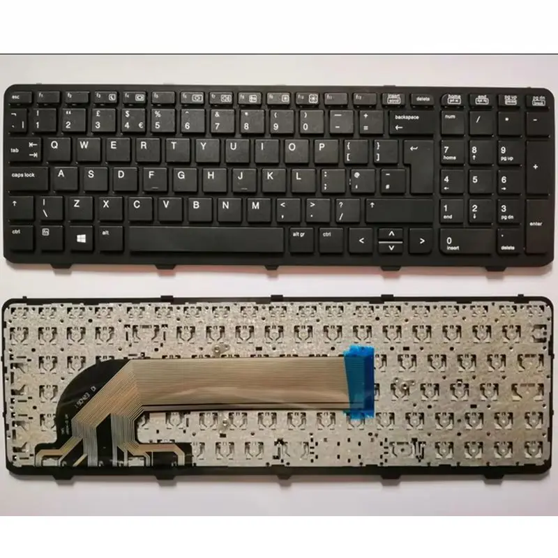 Nowa klawiatura do laptopa HP PROBOOK 450 G0/450 G1/450 G2/455 G1/455 G2 470 G1 US — zdjęcie 7