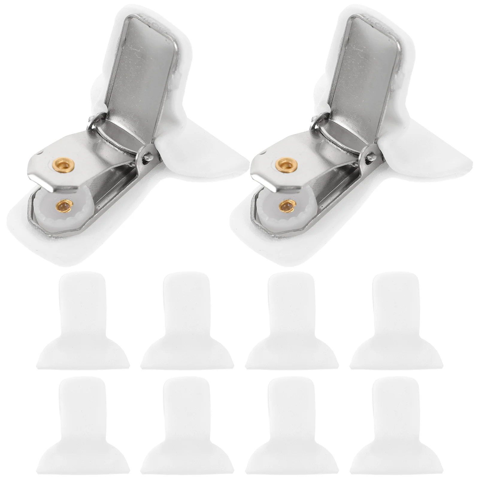 

10Pcs Non-Slip Quilt Clips No Pin Padded Comforter Clamps Duvet Cover Fixators Prevent Sliding Padded Comforter Clips