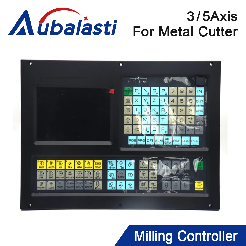 

CNC Controller TAC-1005M Metal Milling Controller 3axis 5axis Milling Controller+PLC+ATC Function for Metal Cutter Spindle