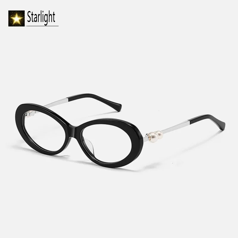 السلحفاة نظارات بمادة الخلات الإناث الصغيرة النساء القط العين موضة مثير القراءة وصفة طبية النظارات إطارات امرأة قصر النظر 143 مللي متر