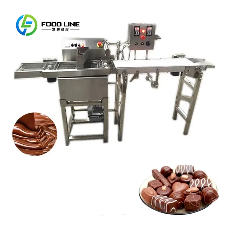 Customized size Chocolate Smear and Melt Mixer Conveyor Chocolate Temper Candy Cooling