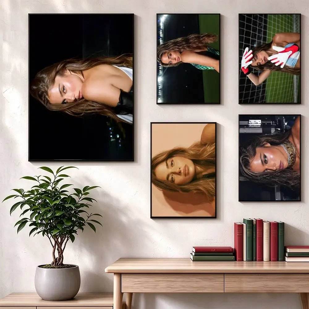 I-Israel Celebrity N-Noa Kirel  Poster High Quality Dorm Living Room Aesthetic Wall Decoration Painting Stickers Gift
