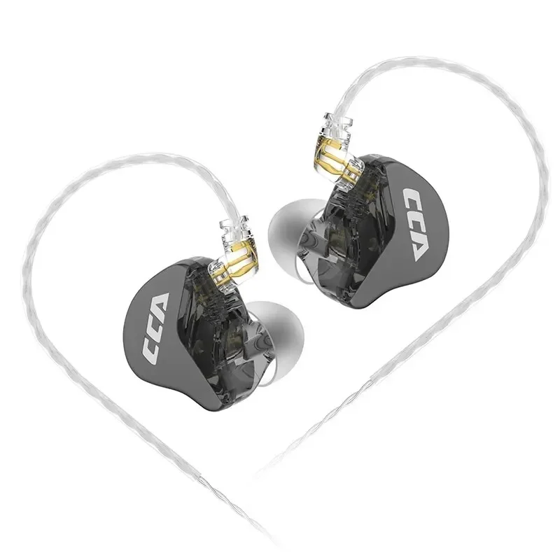 CCA CRA داخل الأذن السلكية HiFi سماعة رصد سماعات معلقة إلغاء الضوضاء KZ ZEX Pro NRA CA 4 الرياضة ألعاب سماعات الأذن