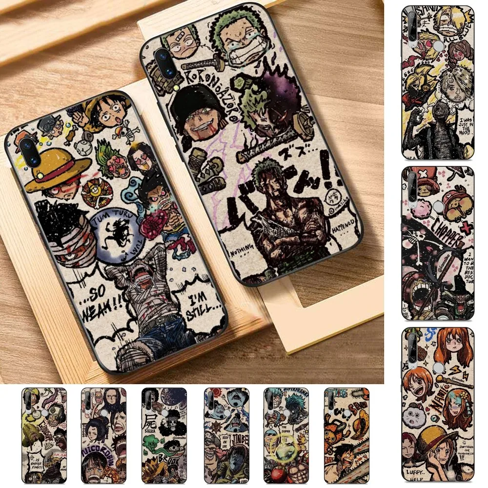 Anime Comics One P-Pieces Phone Case For Huawei Y9 6 7 5 Prime Enjoy 7s 7 8 plus 7a 9e 9plus 8E Lite Psmart Shell