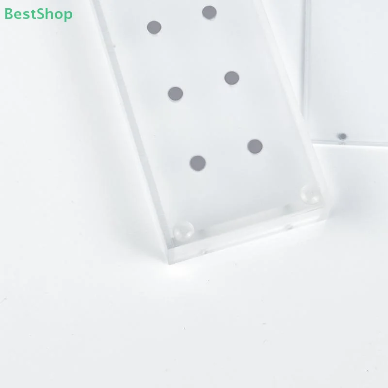 Caja de almacenamiento de pestañas, placa magnética para extensión de pestañas, organizador de maquillaje de pestañas postizas multifuncional, soporte para pestañas de paleta acrílica