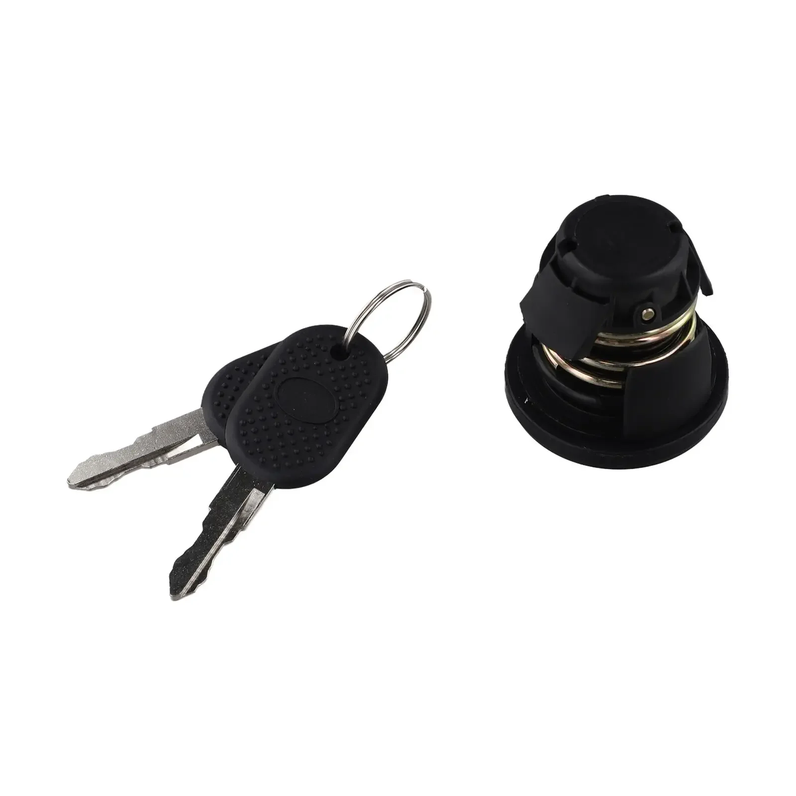 Compatible Vehicle As Shown Fuel Cap Keys 1 Set Direct Fit Easy Installation OE Reference Plastic Material Replacement Key